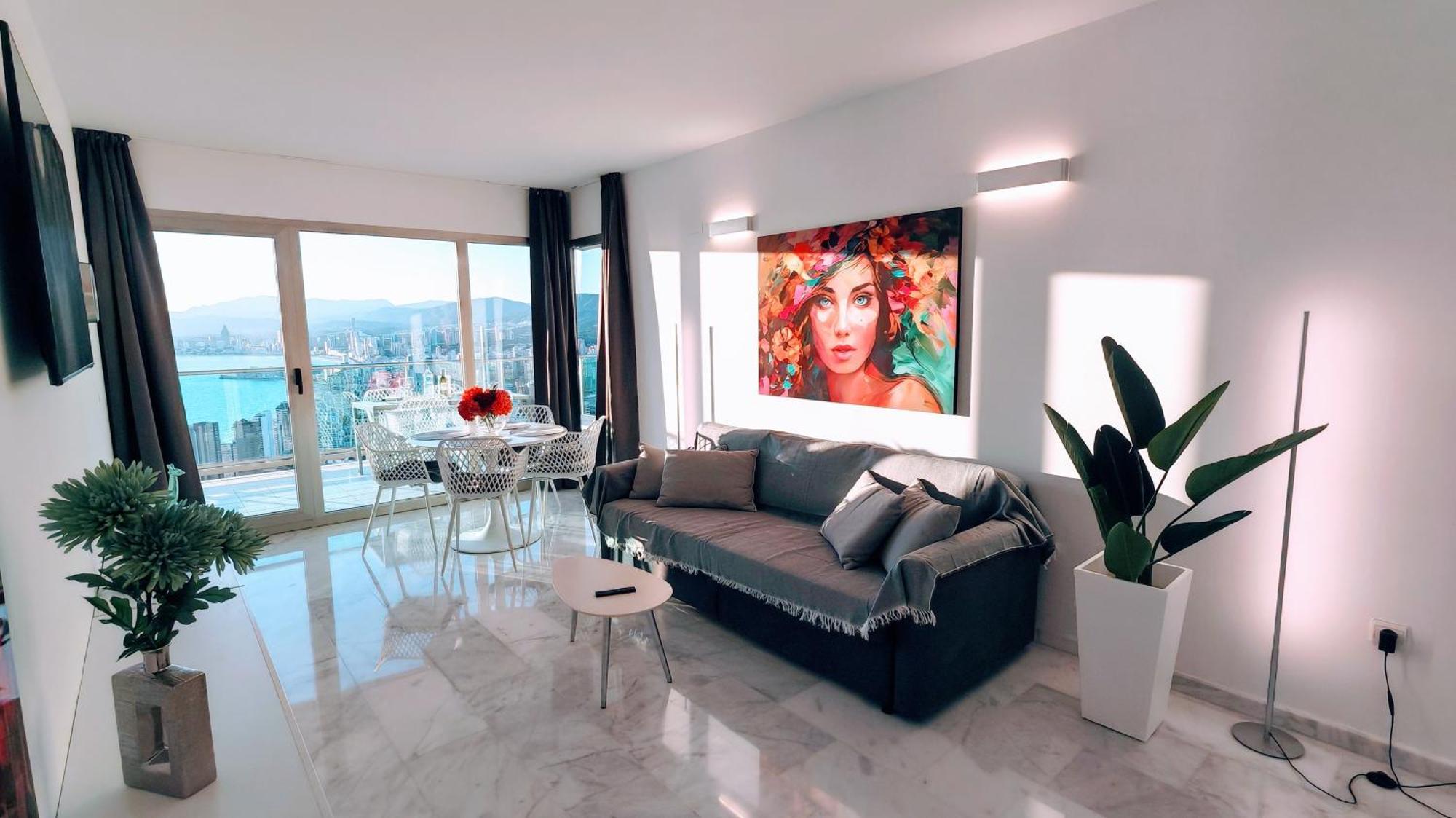 Apartamento Skyline Floor 28 Sea Views Benidorm Exterior foto