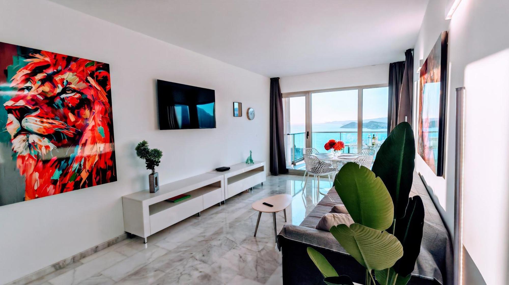 Apartamento Skyline Floor 28 Sea Views Benidorm Exterior foto